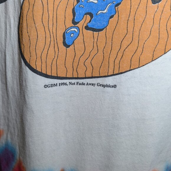 Grateful Dead Self Portrait April Fools Vintage Single Stitch 1996 Anvil T-Shirt - Picture 6 of 14